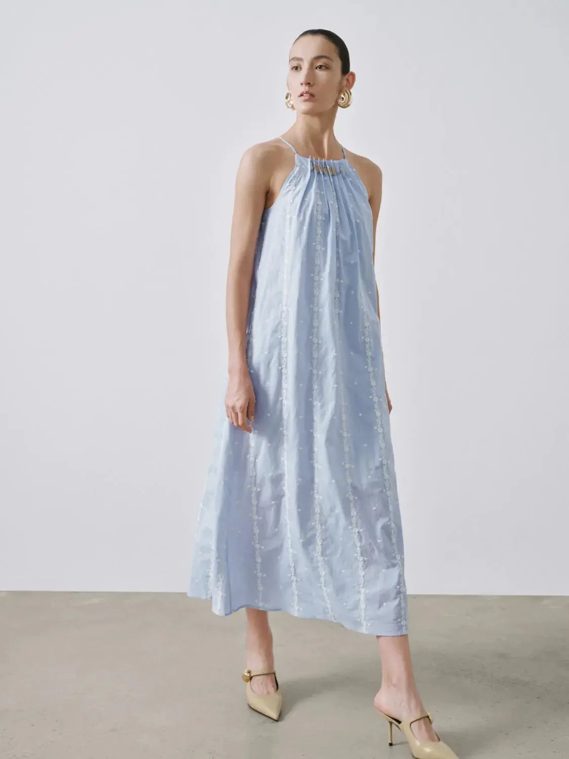 12354-cotton-embroidered-beaded-strappy-maxi-dresses-4.webp Cotton Embroidered Beaded Strappy Maxi Dresses