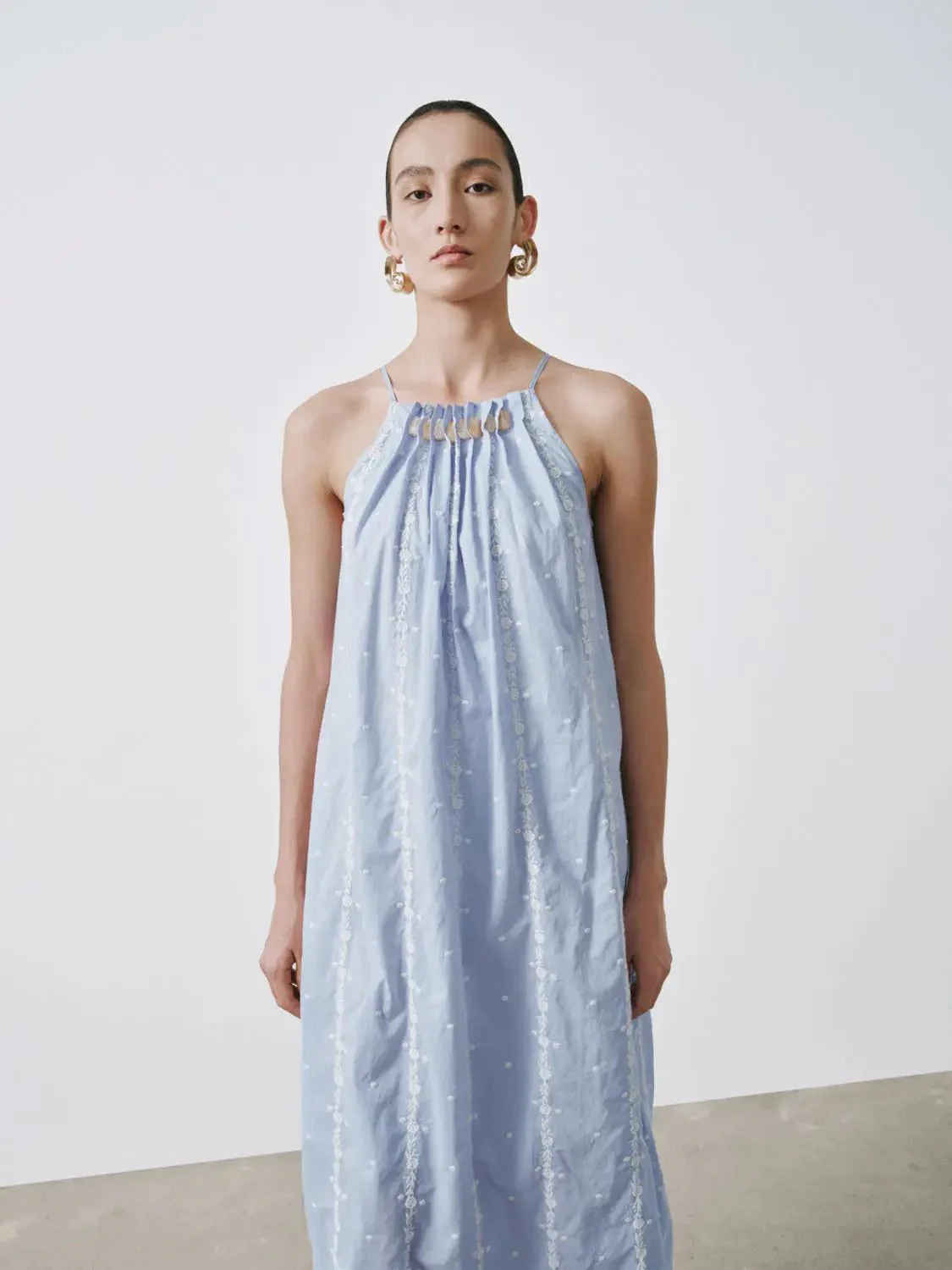 12354-cotton-embroidered-beaded-strappy-maxi-dresses-5.webp Cotton Embroidered Beaded Strappy Maxi Dresses