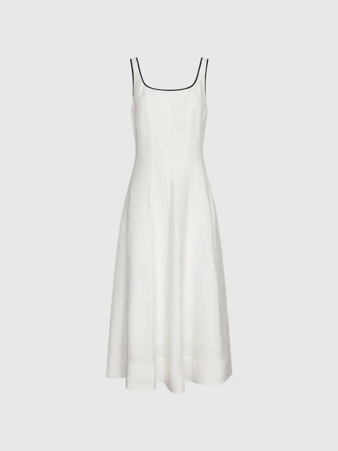 12412-linen-blend-u-neck-contrast-trim-midi-dress-7.webp Linen Blend U Neck Contrast Trim Midi Dress
