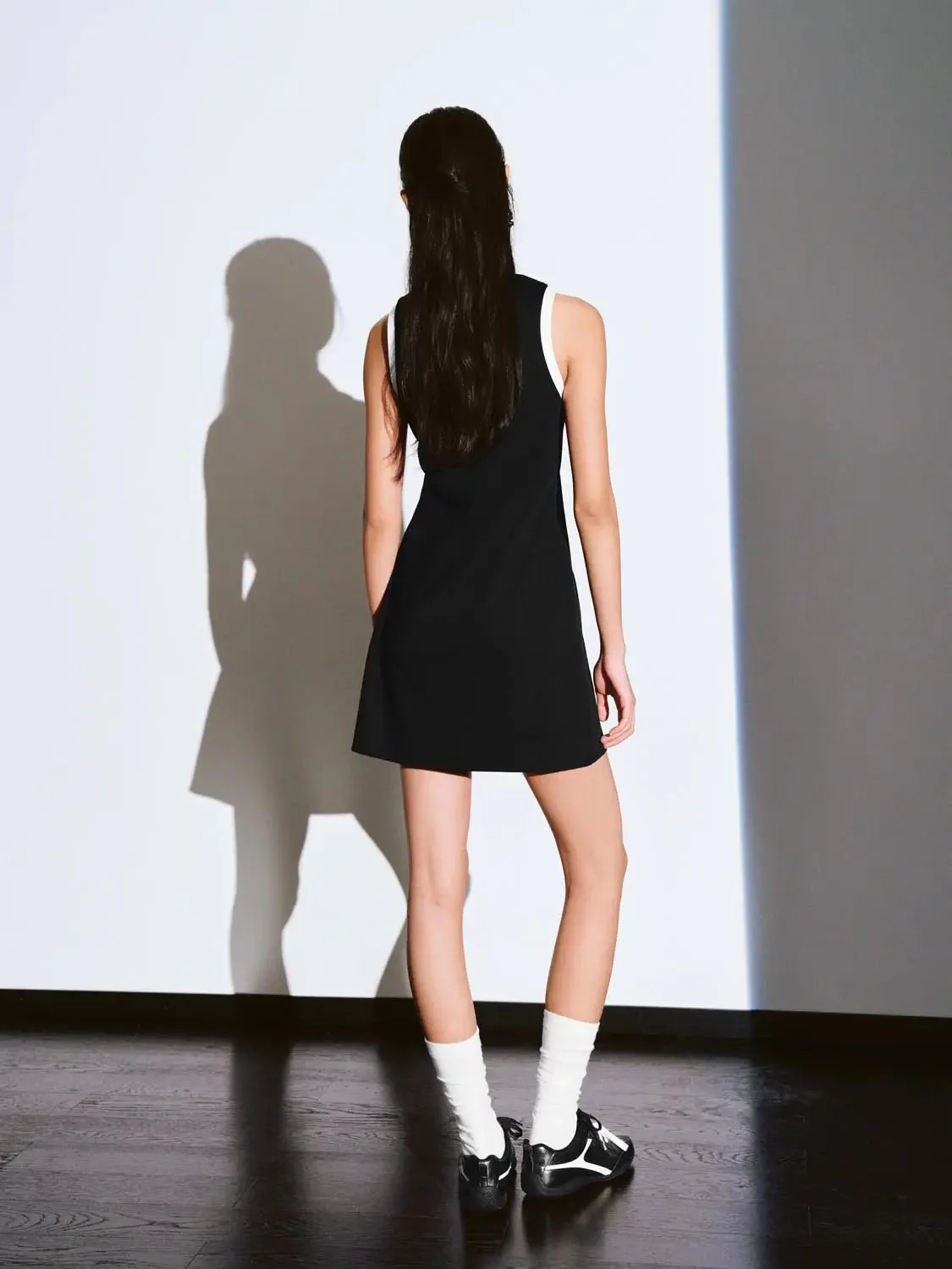 12441-contrast-cotton-blend-polo-collar-sleeveless-a-line-dresses-22.webp Contrast Cotton Blend Polo Collar Sleeveless A Line Dresses
