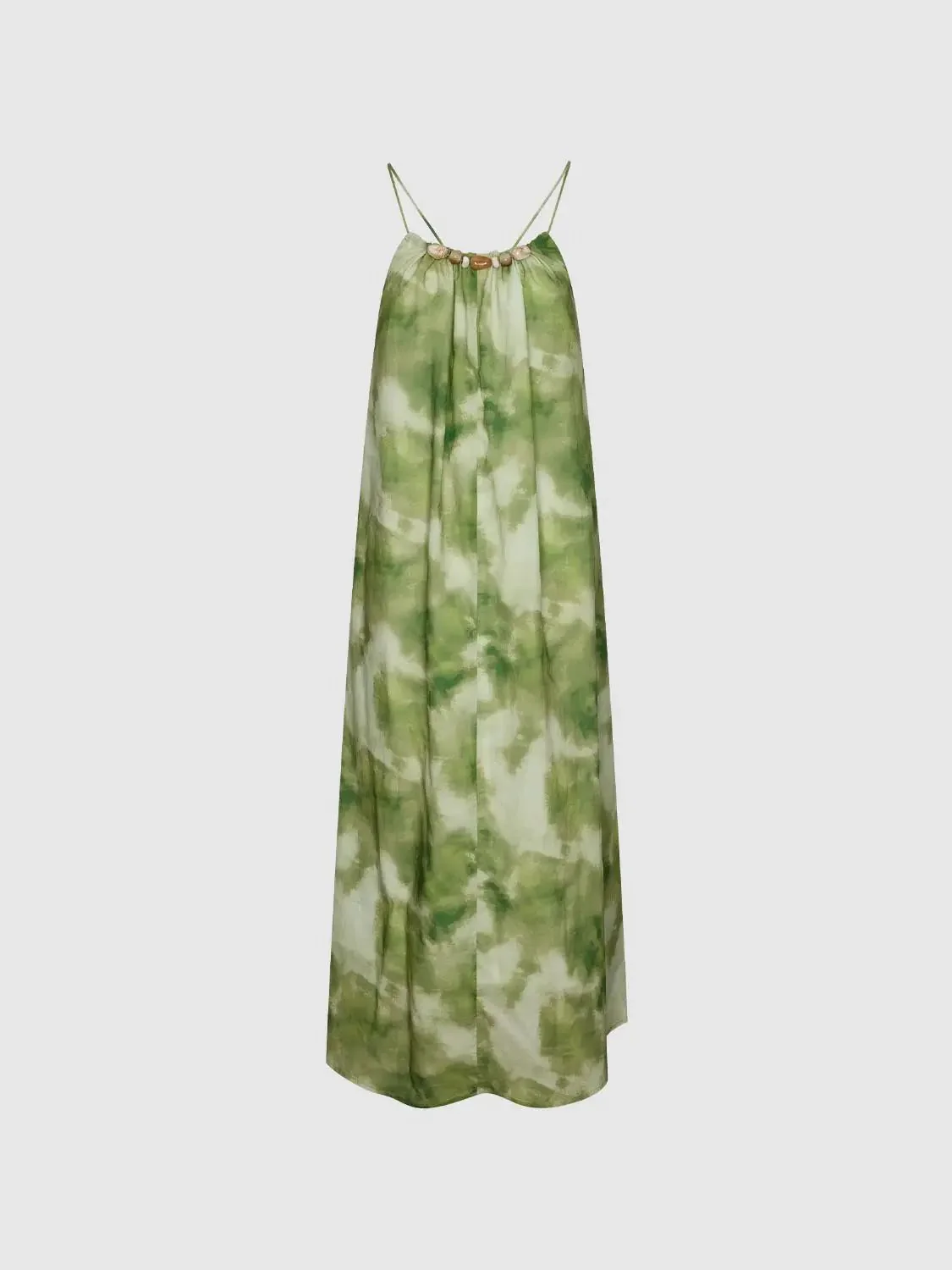 12502-cotton-beaded-print-strappy-a-line-midi-dress-7.webp Cotton Beaded Print Strappy A Line Midi Dress