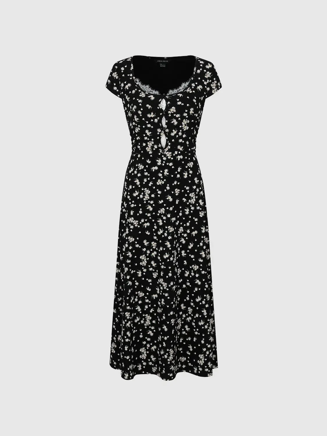 12672-viscose-blend-floral-scoop-neck-a-line-midi-dress-7.webp Viscose Blend Floral Scoop Neck A Line Midi Dress