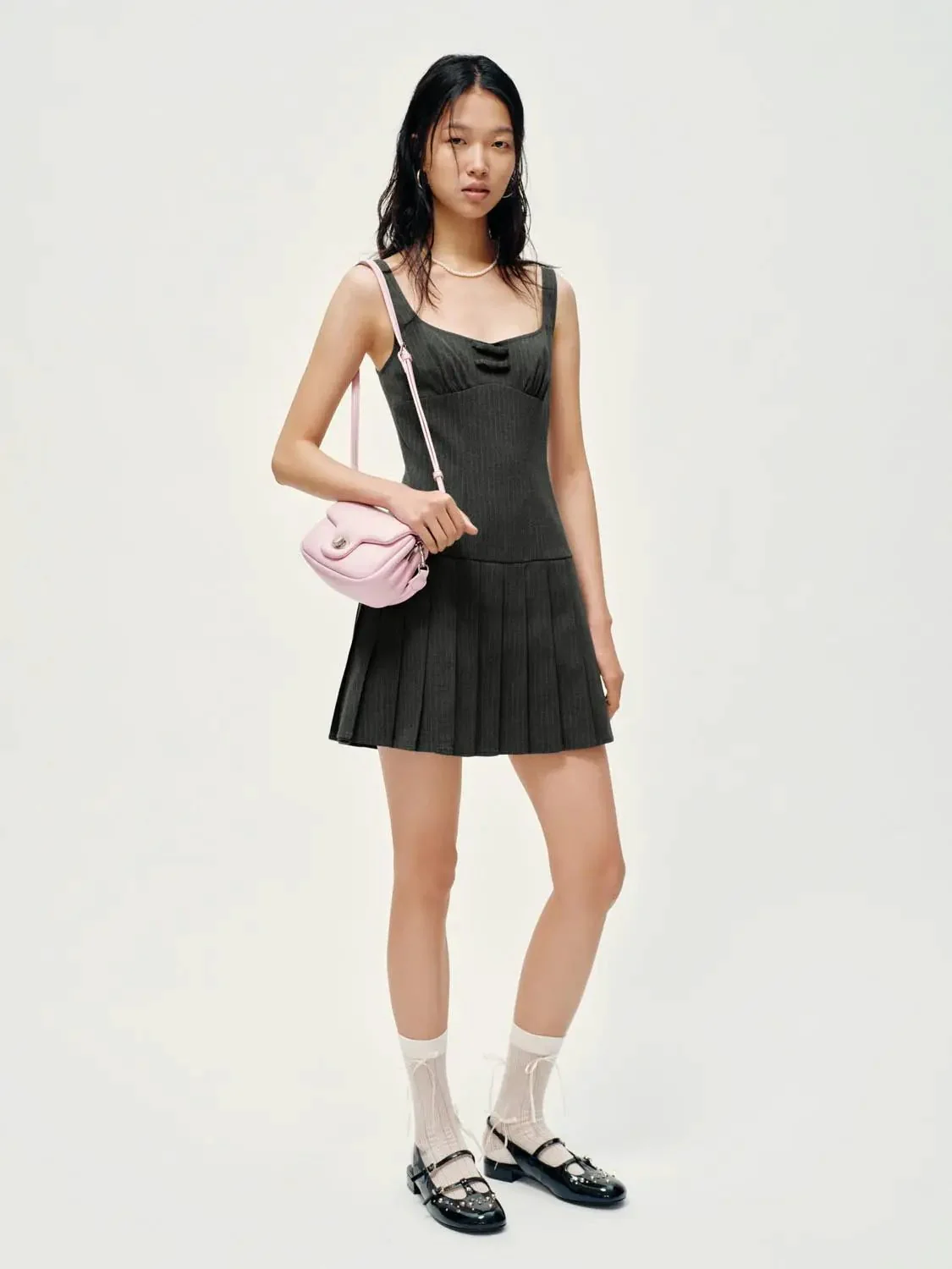 12708-chic-strappy-striped-pleated-mini-dresses-5.webp Chic Strappy Striped Pleated Mini Dresses