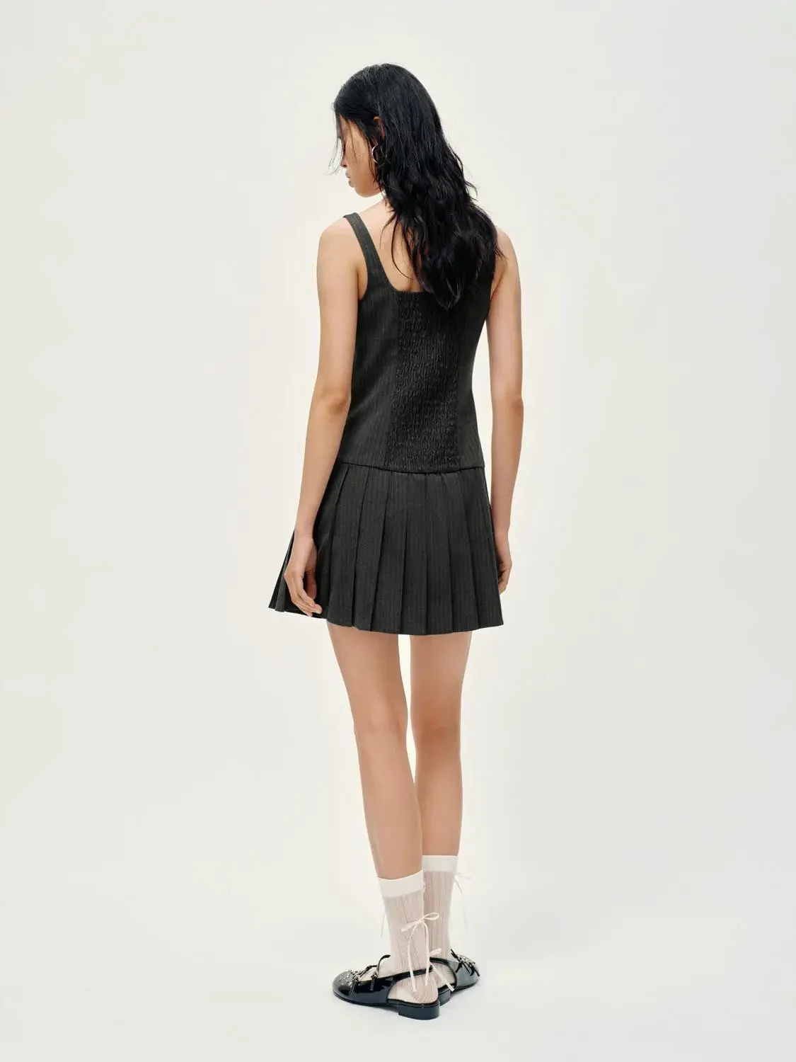 12708-chic-strappy-striped-pleated-mini-dresses-6.webp Chic Strappy Striped Pleated Mini Dresses