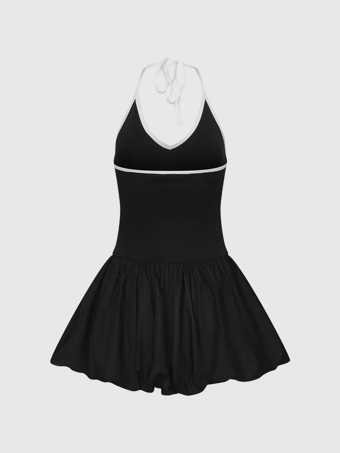 12714-cotton-blend-strappy-balloon-mini-dresses-2.webp Cotton Blend Strappy Balloon Mini Dresses