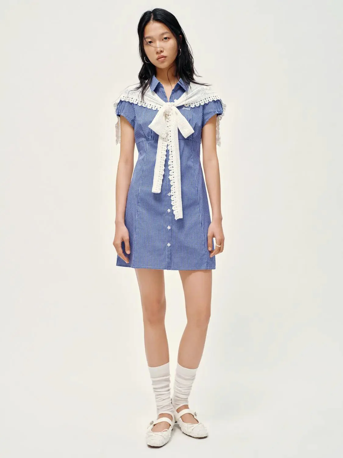 12749-cotton-blend-striped-capped-sleeve-midi-dresses-13.webp Cotton Blend Striped Capped Sleeve Midi Dresses