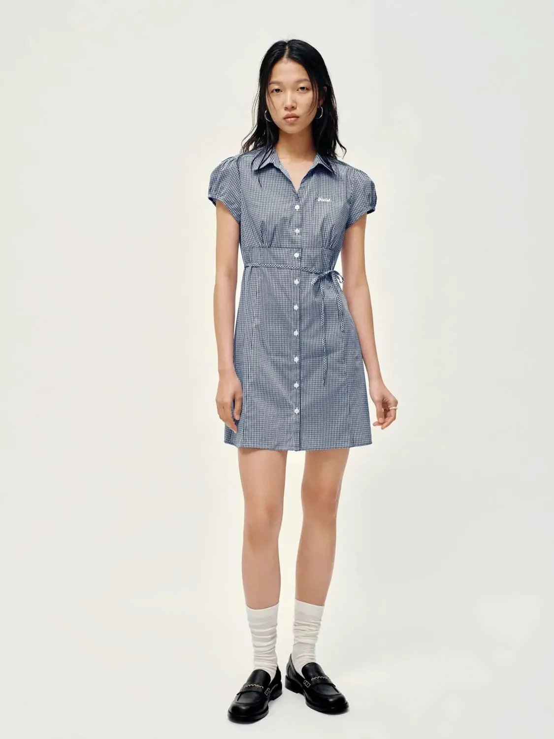 12749-cotton-blend-striped-capped-sleeve-midi-dresses-6.webp Cotton Blend Striped Capped Sleeve Midi Dresses