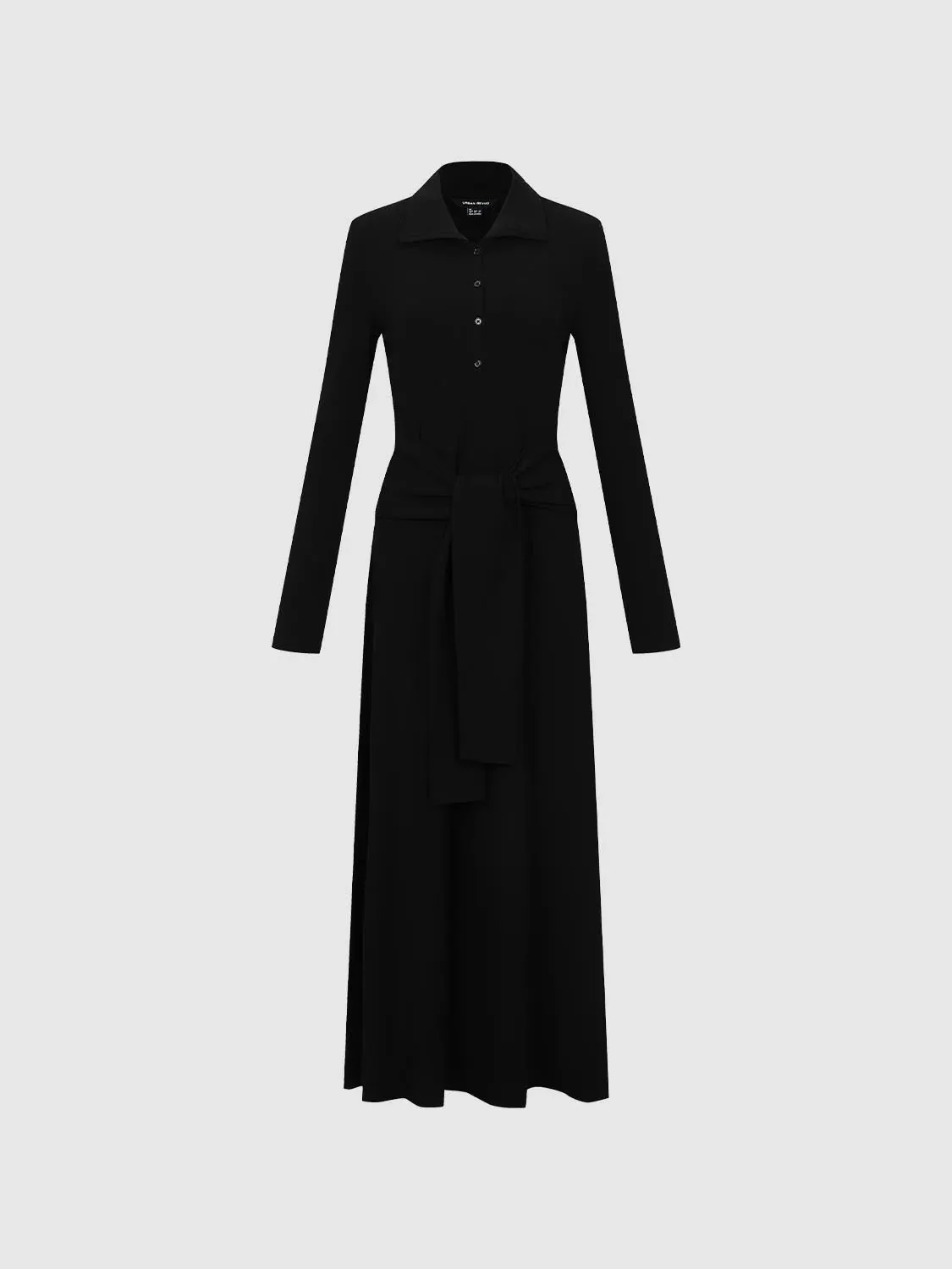 12816-henley-neck-long-sleeve-maxi-tie-waist-dresses-7.webp Henley Neck Long Sleeve Maxi Tie Waist Dresses