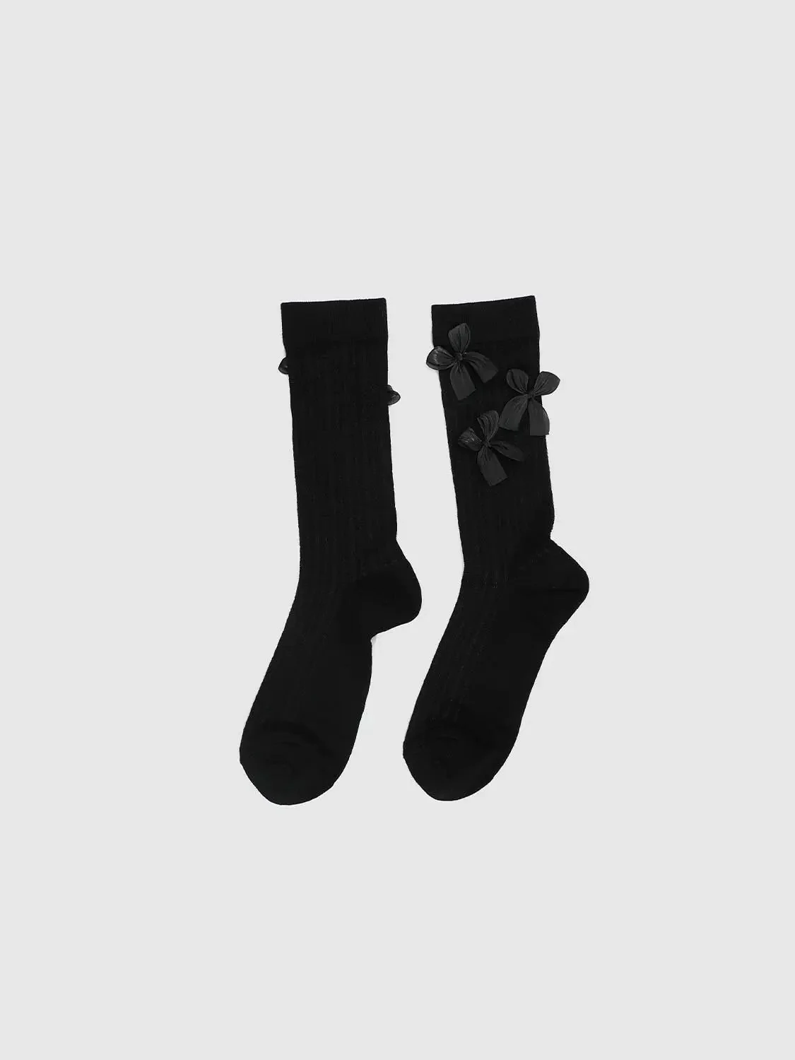 12864-bow-decor-ribbed-socks-14.webp Bow Décor Ribbed Socks