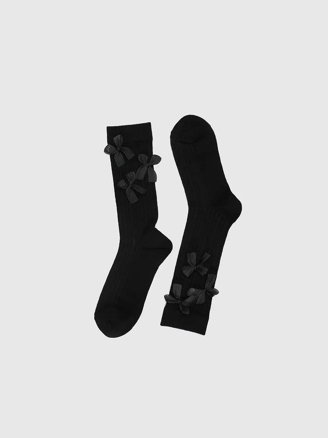 12864-bow-decor-ribbed-socks-8.webp Bow Décor Ribbed Socks