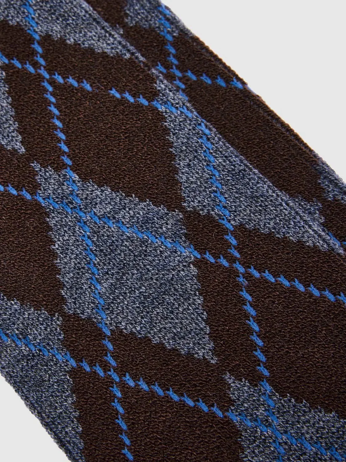 12867-argyle-check-pattern-fine-knit-synthetic-socks-6.webp Argyle Check Pattern Fine Knit Synthetic Socks