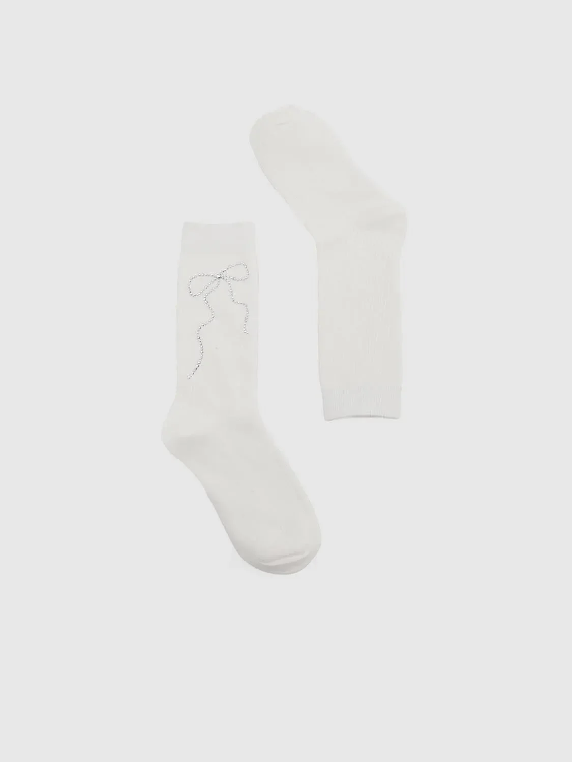 12882-embellished-bow-detail-ribbed-socks-2.webp Embellished Bow Detail Ribbed Socks