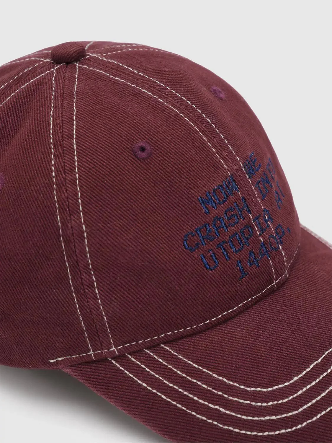 12886-stitch-detail-embroidered-baseball-cap-12.webp Stitch Detail Embroidered Baseball Cap