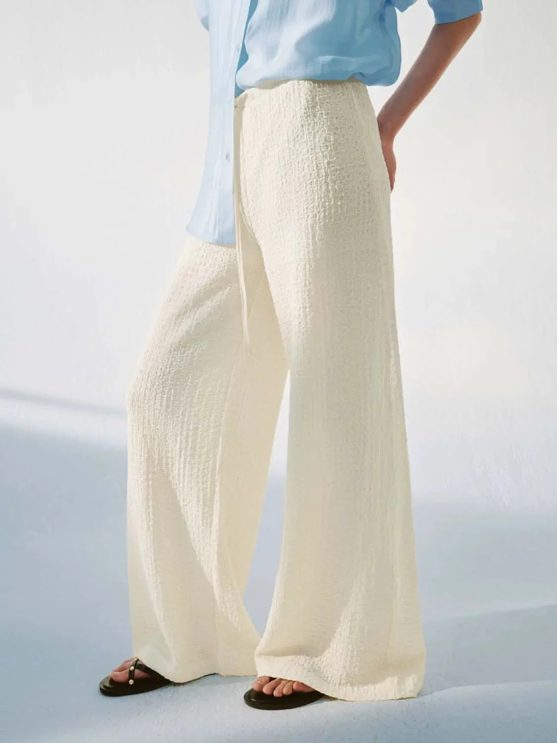 13028-drawstring-pull-on-wide-leg-pants-3.webp Drawstring Pull On Wide Leg Pants