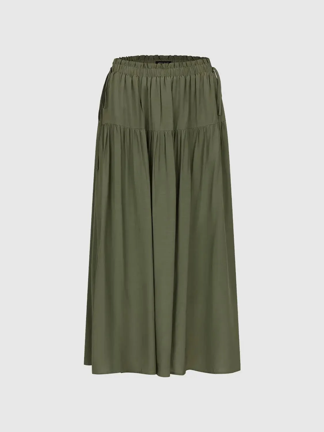 13187-seamed-shirring-detail-pull-on-a-line-midi-skirts-1.webp Seamed Shirring Detail Pull On A-Line Midi Skirts