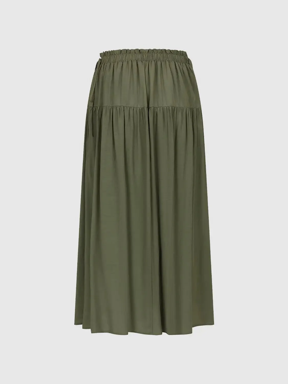 13187-seamed-shirring-detail-pull-on-a-line-midi-skirts-2.webp Seamed Shirring Detail Pull On A-Line Midi Skirts