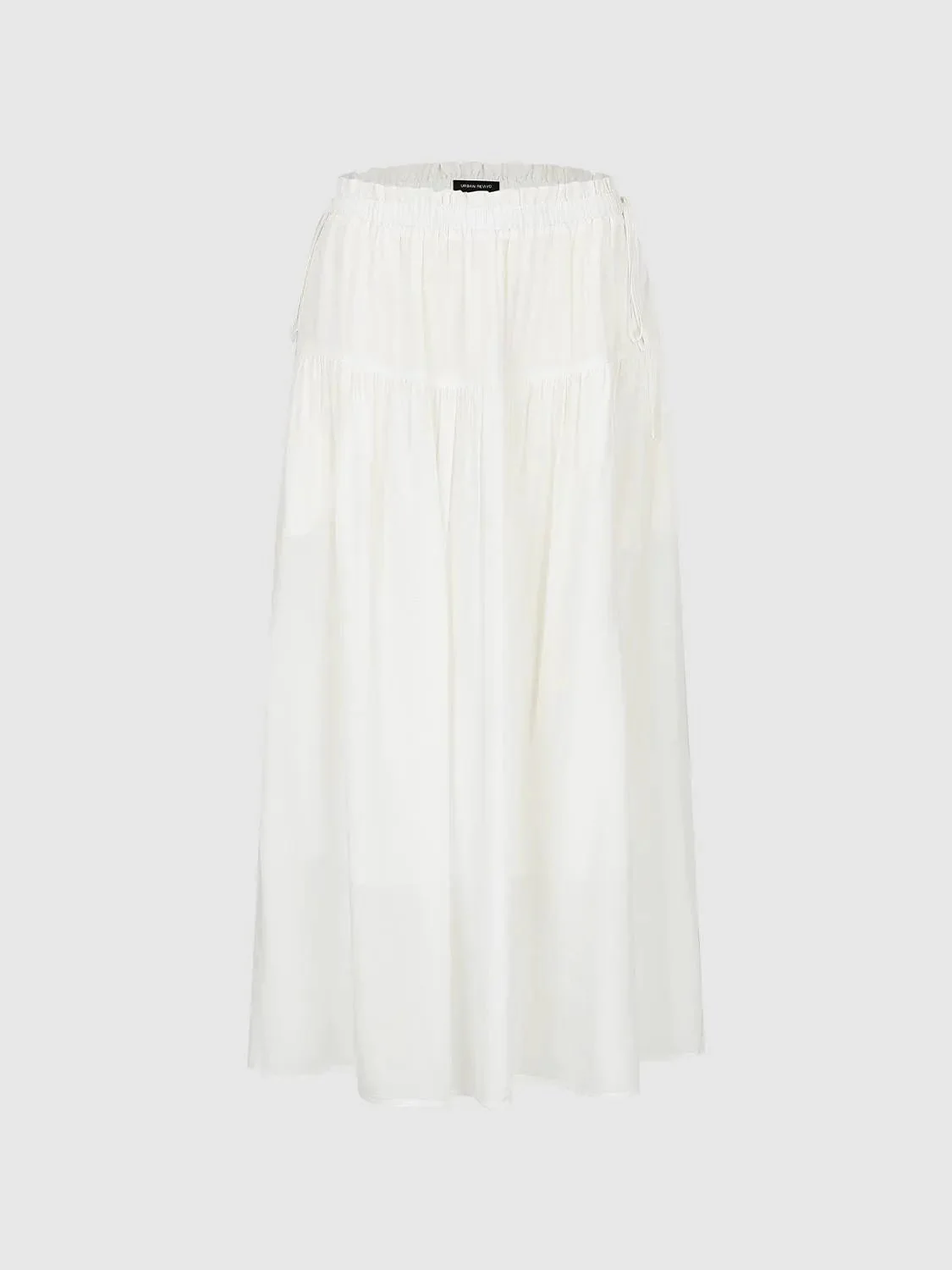 13187-seamed-shirring-detail-pull-on-a-line-midi-skirts-5.webp Seamed Shirring Detail Pull On A-Line Midi Skirts