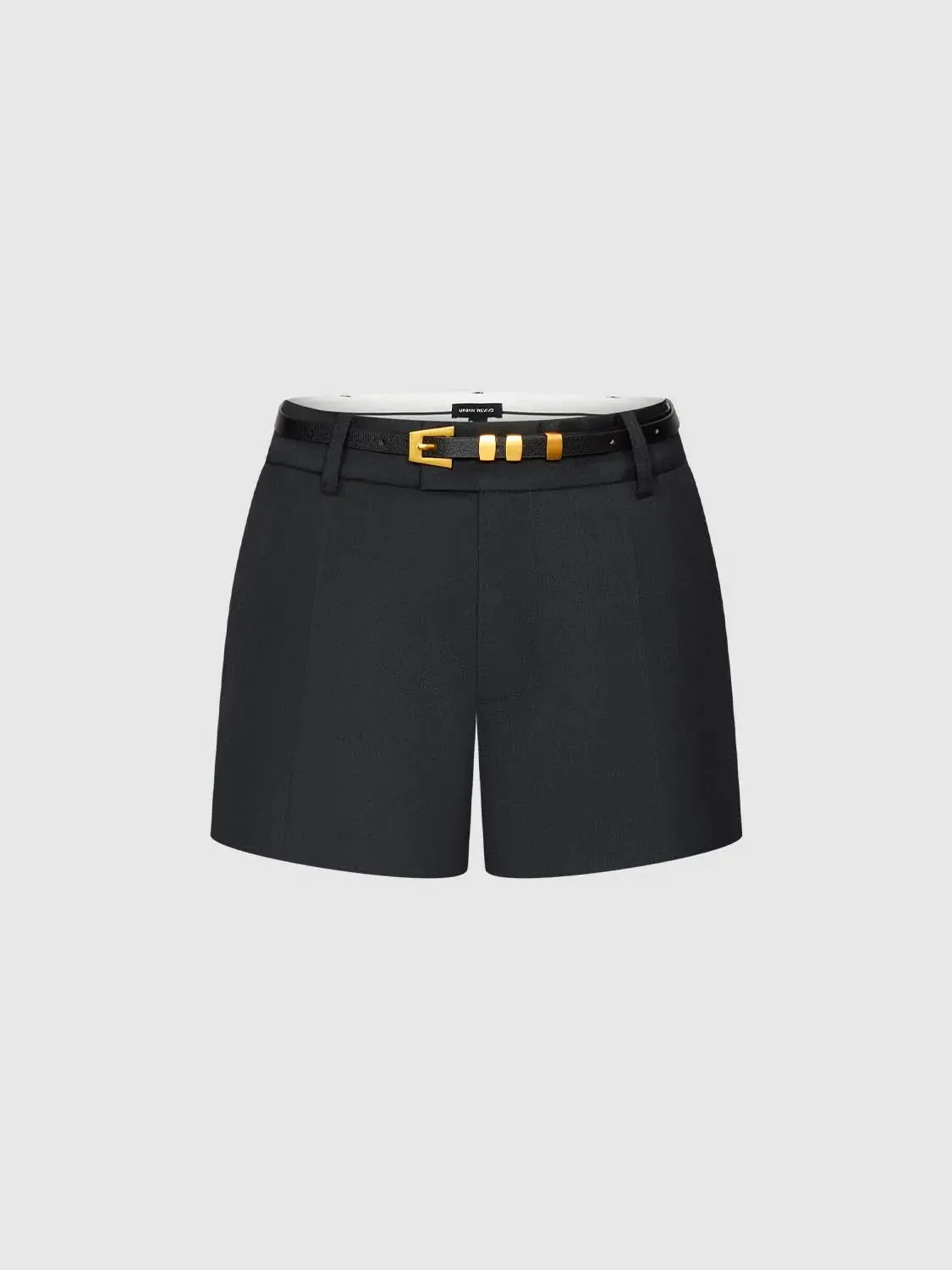 1325-belted-tailored-shorts-with-non-stretch-fabric-for-a-sharp-look-2.webp Belted Tailored Shorts With Non Stretch Fabric For A Sharp Look