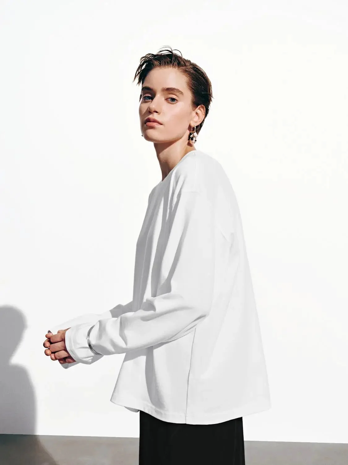 13284-cotton-lyocell-crew-neck-long-sleeve-t-shirts-18.webp Cotton Lyocell Crew Neck Long Sleeve T Shirts