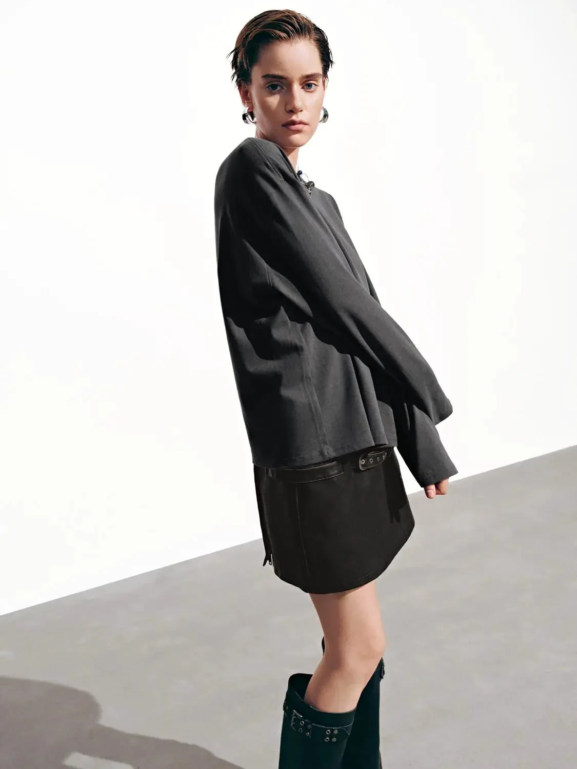13284-cotton-lyocell-crew-neck-long-sleeve-t-shirts-2.webp Cotton Lyocell Crew Neck Long Sleeve T Shirts