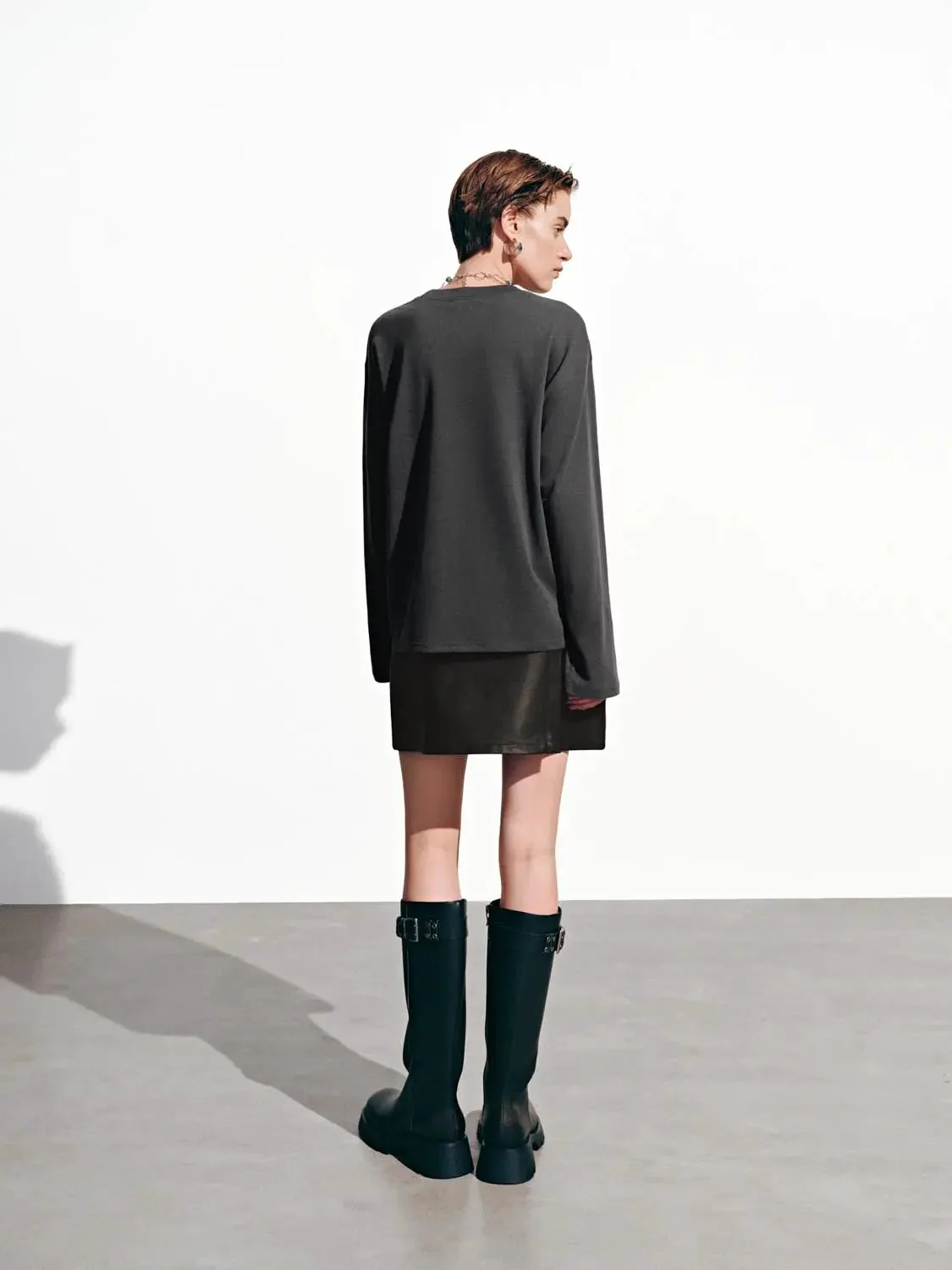 13284-cotton-lyocell-crew-neck-long-sleeve-t-shirts-6.webp Cotton Lyocell Crew Neck Long Sleeve T Shirts