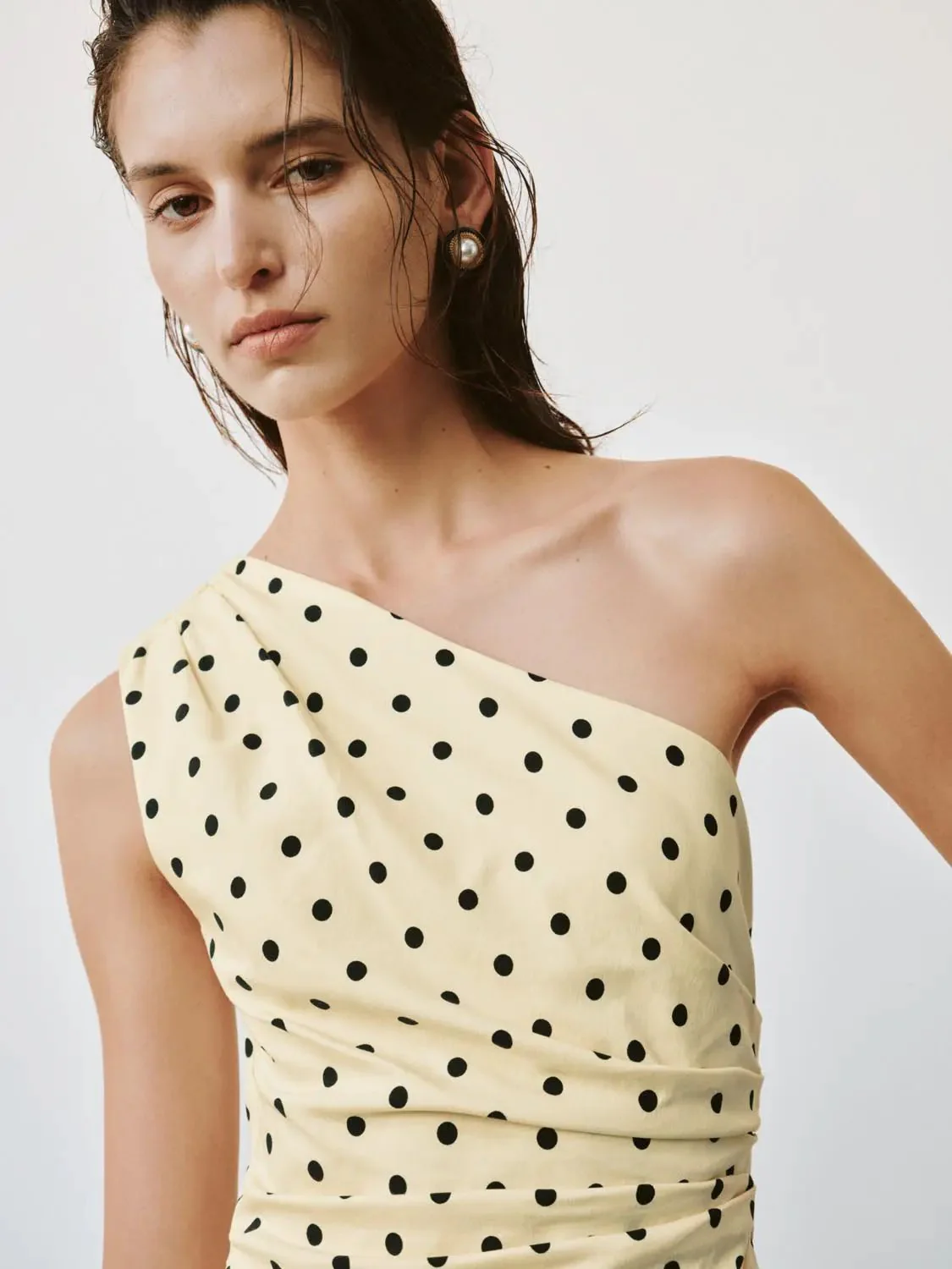 133-polka-dot-one-shoulder-a-line-mini-dress-3.webp Polka Dot One Shoulder A Line Mini Dress