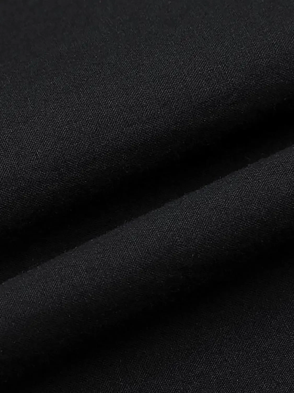 Cotton V Neck Puff Sleeve Shirt