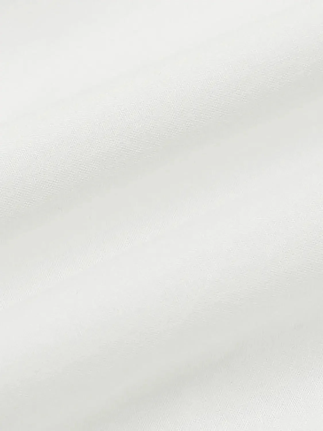 Cotton V Neck Puff Sleeve Shirt