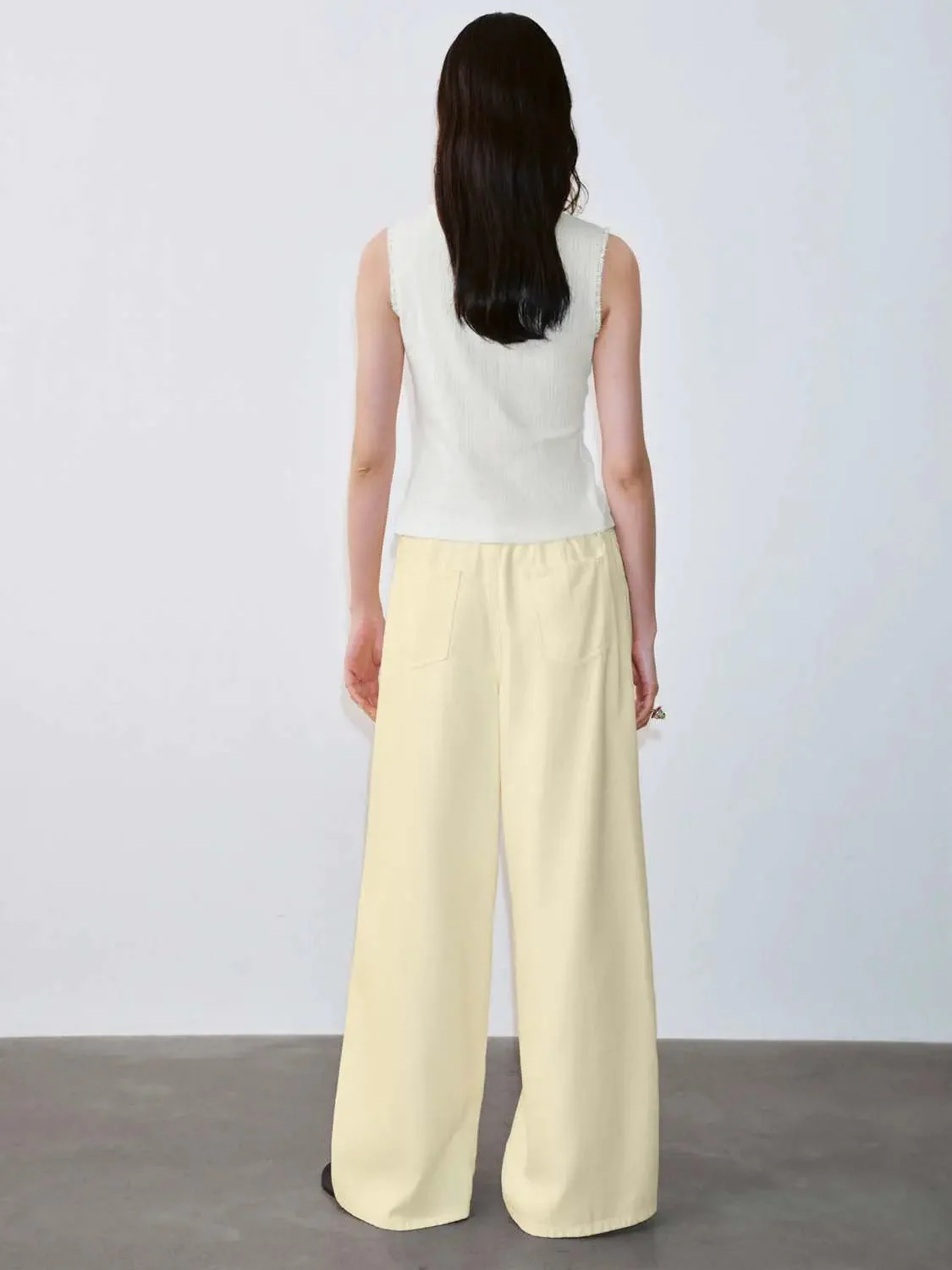 13393-lace-trim-bow-front-cotton-sleeveless-t-shirt-6.webp Lace Trim Bow Front Cotton Sleeveless T Shirt