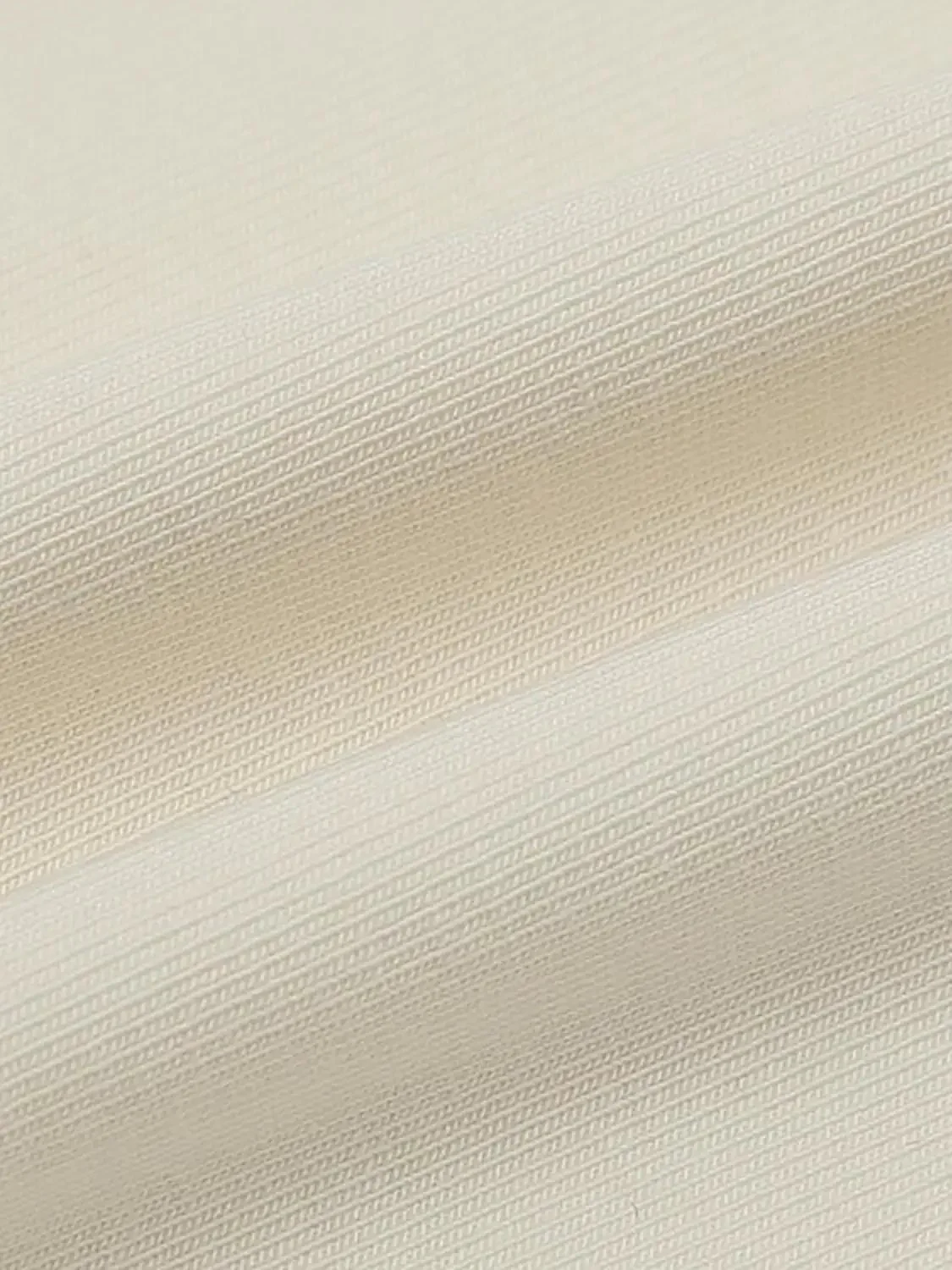 Cotton Blend Crew Neck With Twist Hem T Shirts