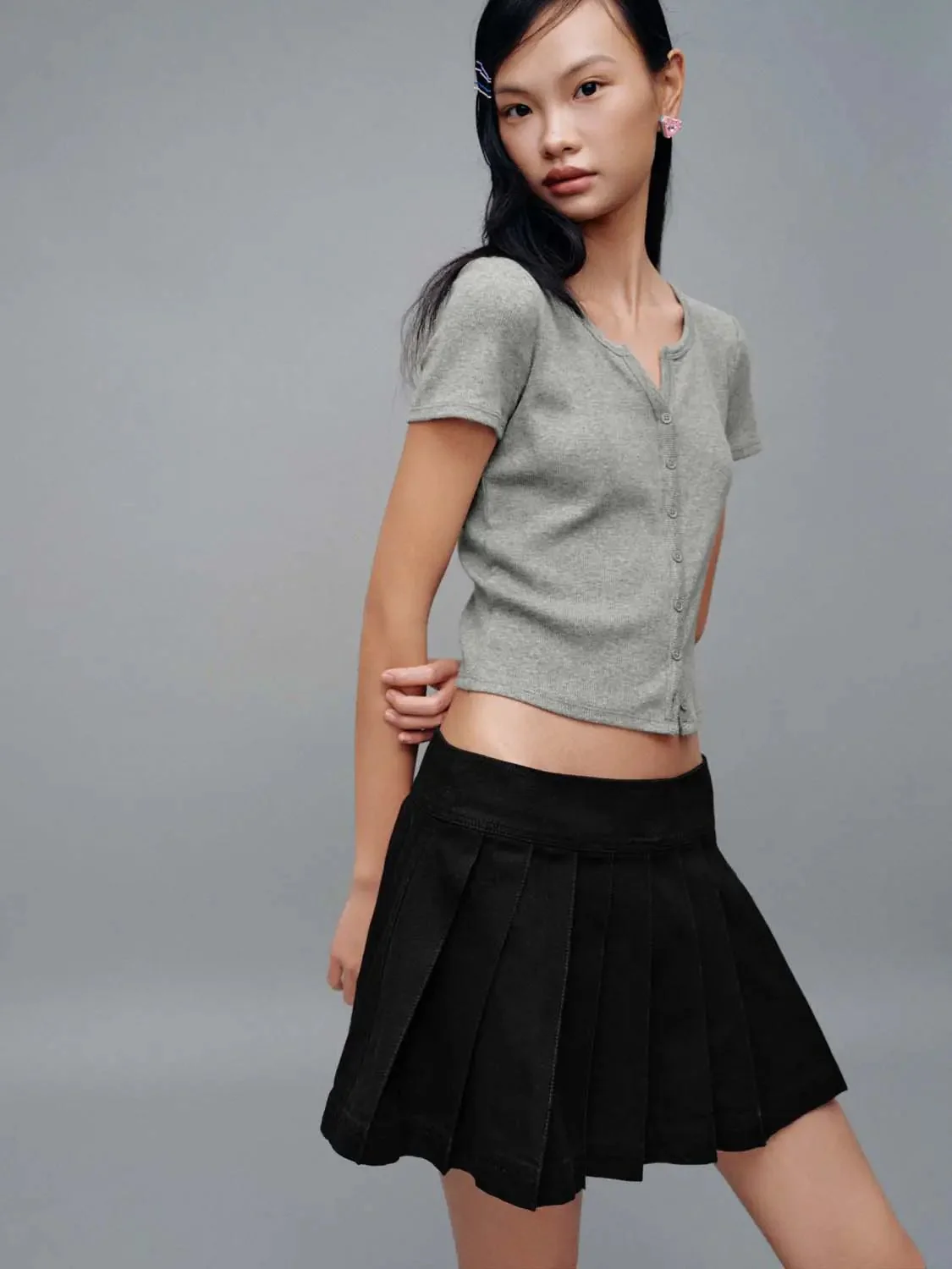 13532-cotton-blend-knit-scoop-neck-button-front-top-2.webp Cotton Blend Knit Scoop Neck Button Front Top