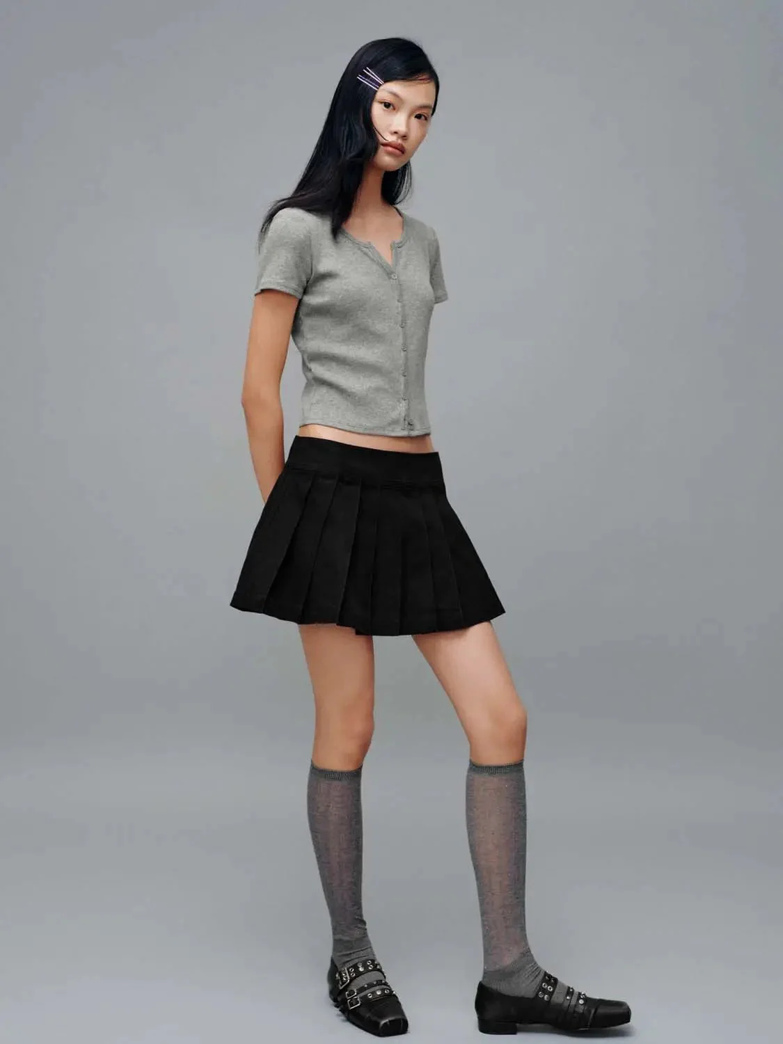 13532-cotton-blend-knit-scoop-neck-button-front-top-4.webp Cotton Blend Knit Scoop Neck Button Front Top
