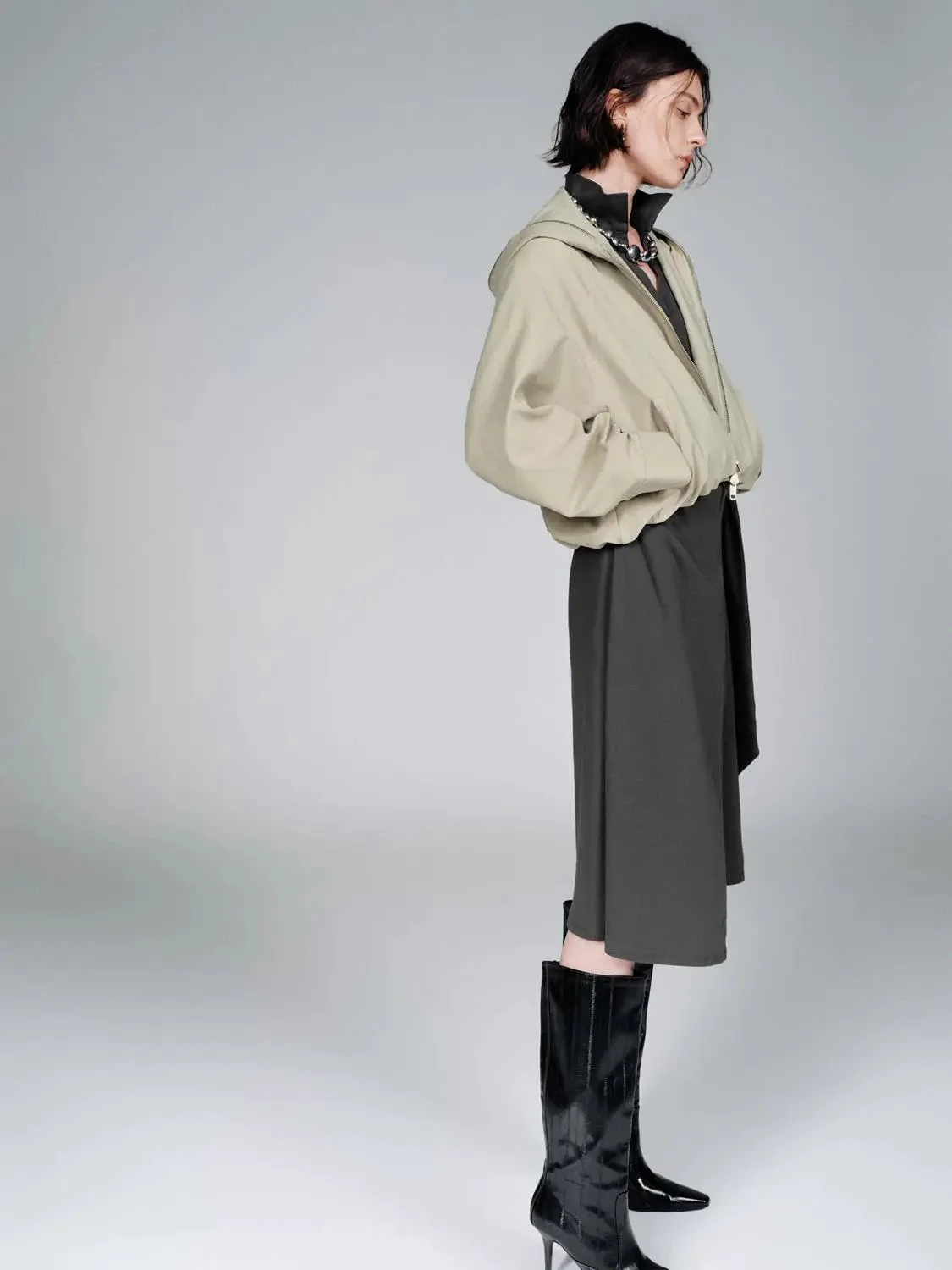 1357-hooded-bubble-hem-bomber-jackets-4.webp Hooded Bubble Hem Bomber Jackets