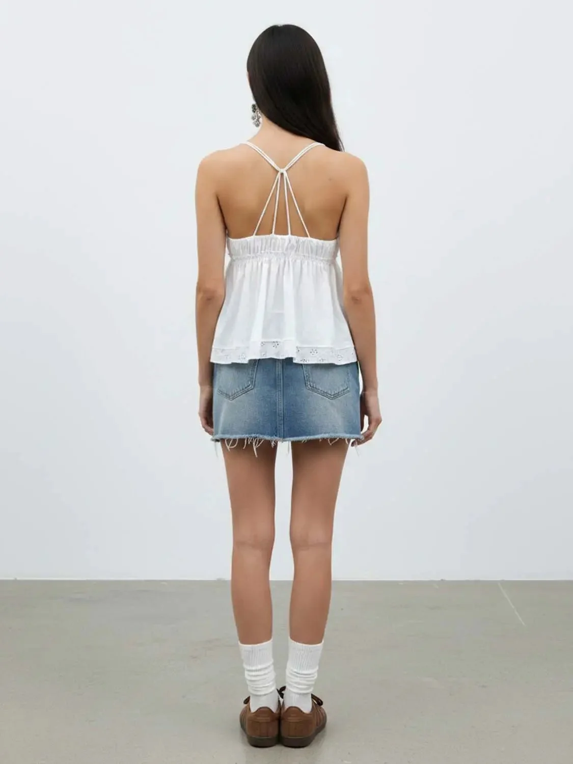 13594-embroidered-cotton-eyelet-tie-front-cami-top-5.webp Embroidered Cotton Eyelet Tie Front Cami Top