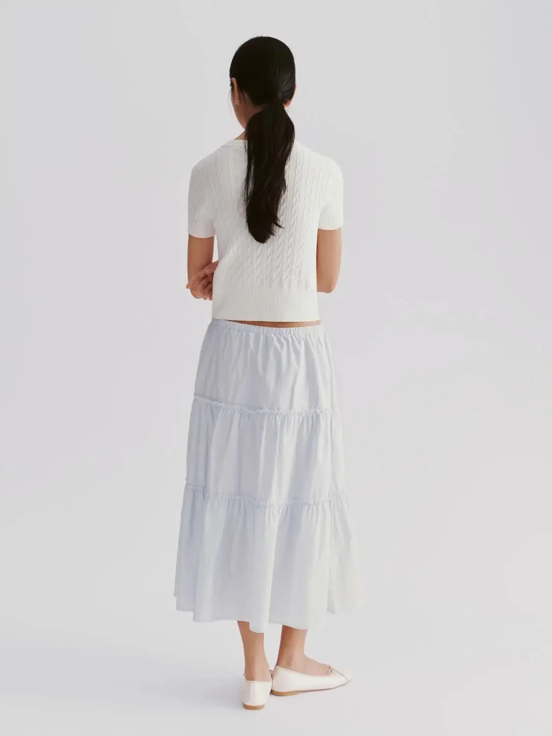 13654-lavender-cotton-cable-knit-short-sleeve-cardigans-14.webp Lavender Cotton Cable Knit Short Sleeve Cardigans