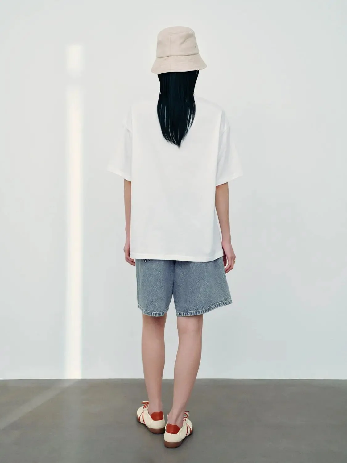 Cotton Graphic Print Palm Scene Soft T-Shirts