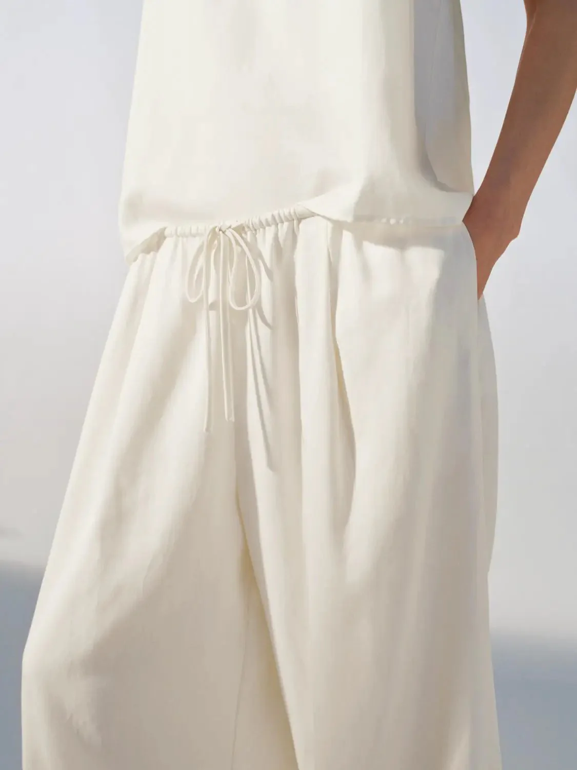 13707-lux-satin-wide-leg-drawstring-lounge-pants-5.webp Lux Satin Wide Leg Drawstring Lounge Pants