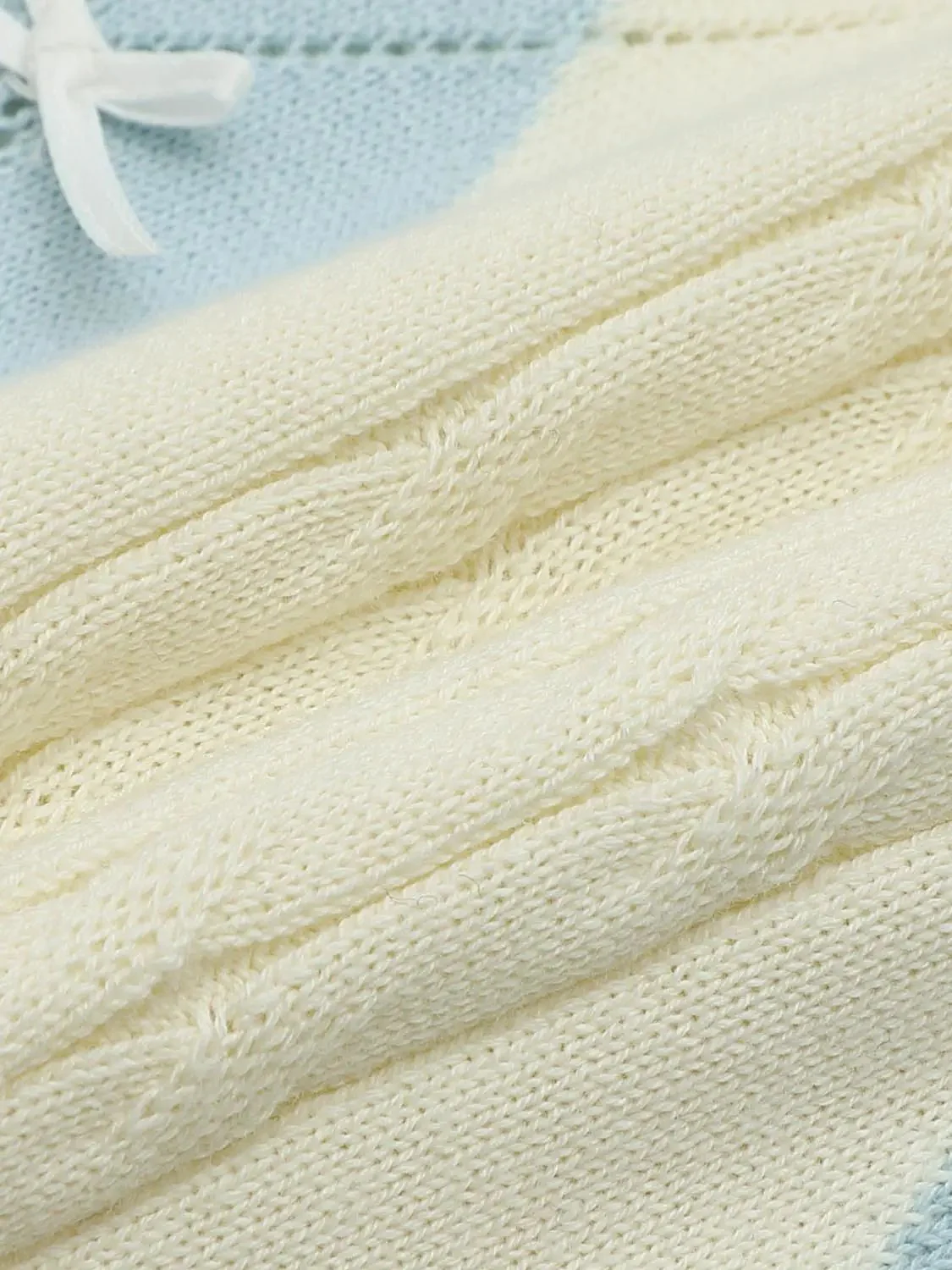 13743-argyle-detail-cotton-knit-polo-neck-short-sleeve-t-shirts-8.webp Argyle Detail Cotton Knit Polo Neck Short Sleeve T-Shirts