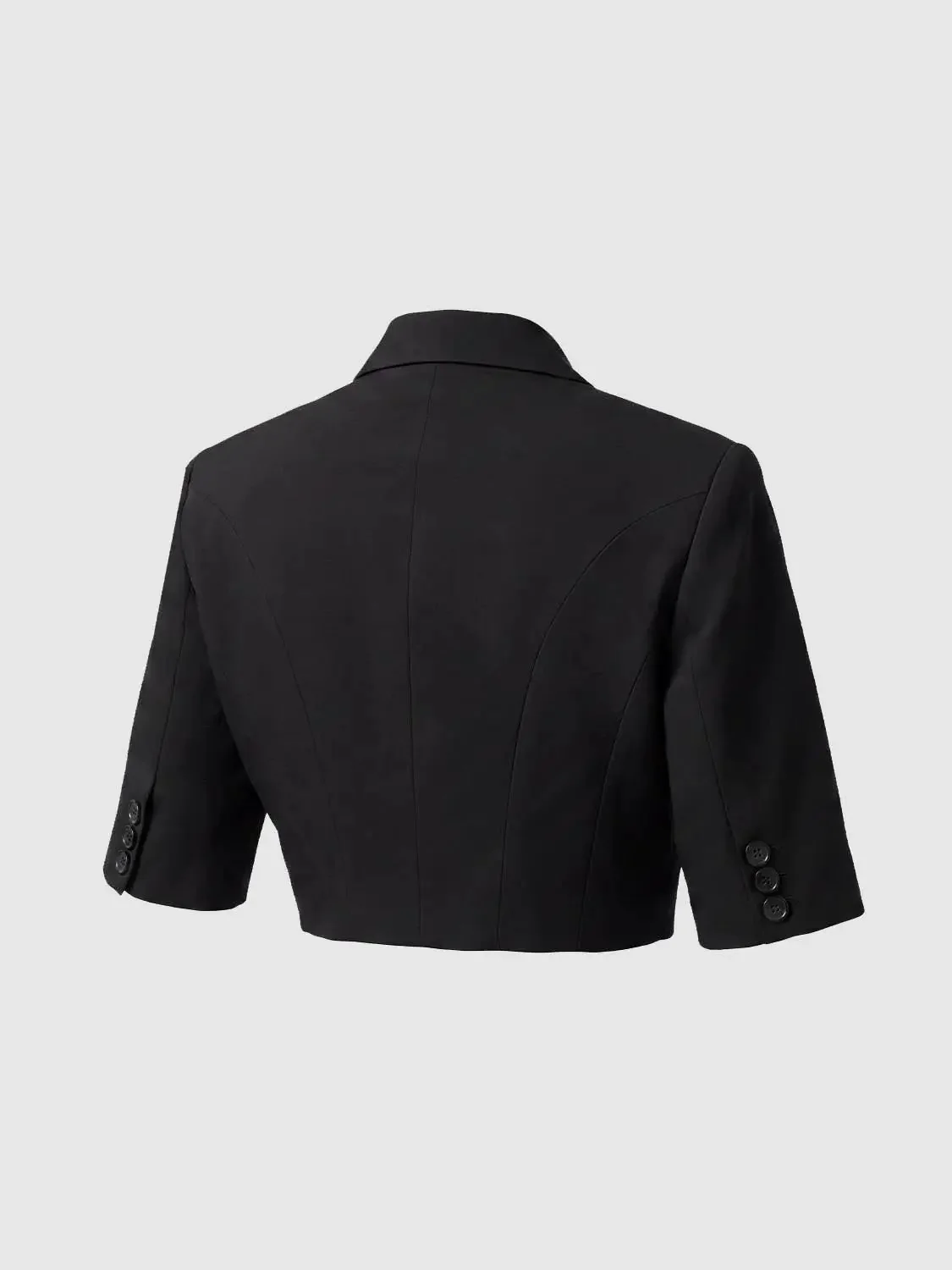 1376-double-breasted-cropped-blazer-with-mid-length-sleeves-2.webp Double-Breasted Cropped Blazer with Mid-Length Sleeves