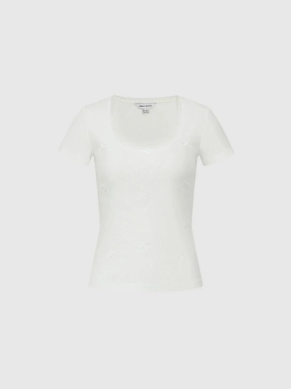 13795-bow-detail-scoop-neck-skinny-fit-t-shirts-7.webp Bow Detail Scoop Neck Skinny-Fit T-Shirts