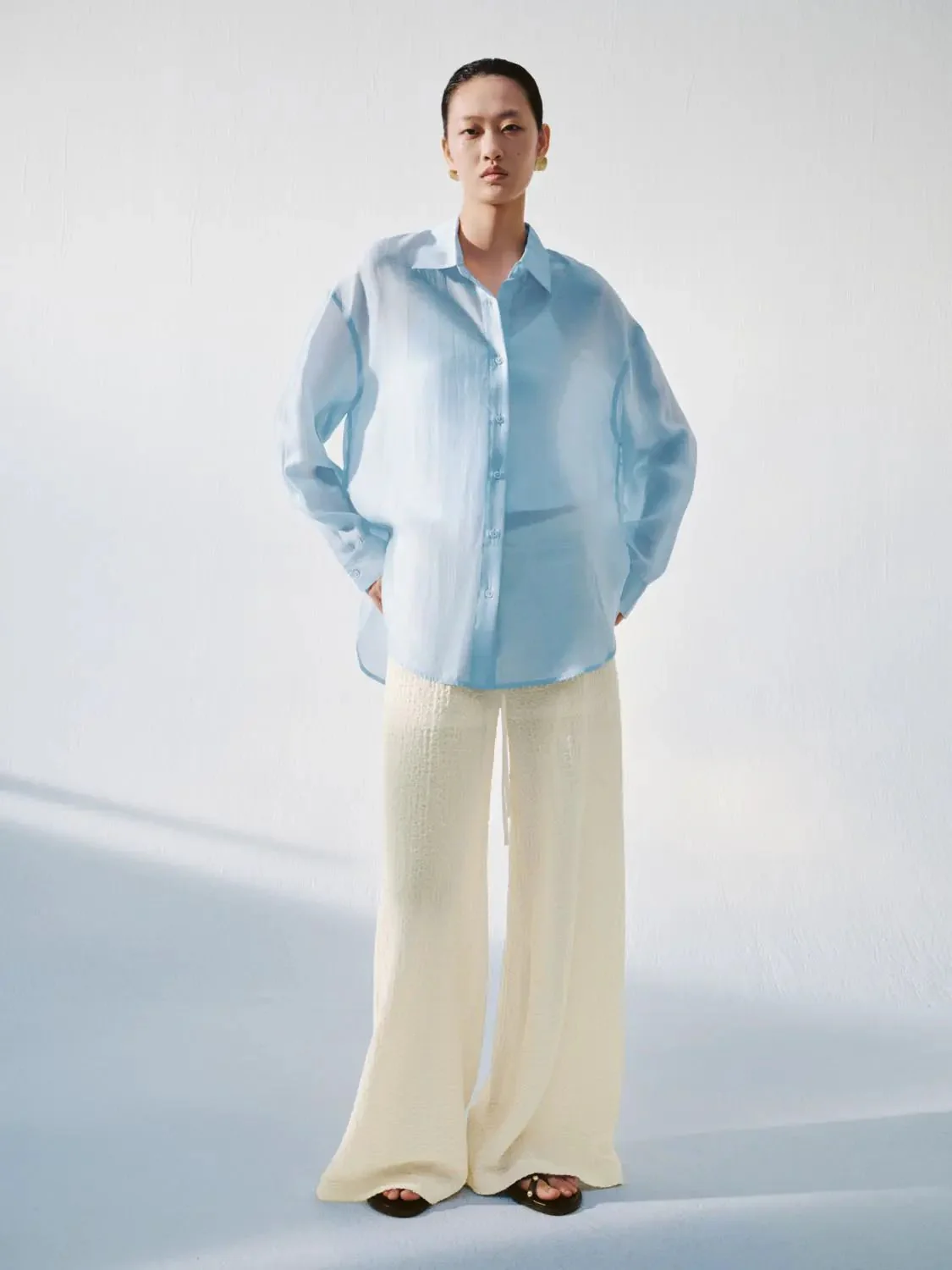 13838-sheer-loose-fit-shirts-women-see-through-lightweight-blouse-5.webp Sheer Loose Fit Shirts Women See Through Lightweight Blouse
