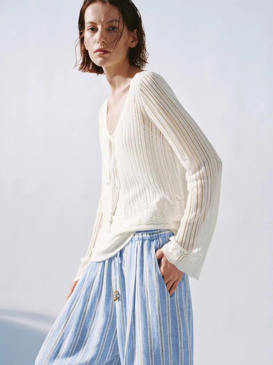 13854-premium-guipure-laced-tie-up-knitted-cardigans-2.webp Premium Guipure Laced Tie Up Knitted Cardigans