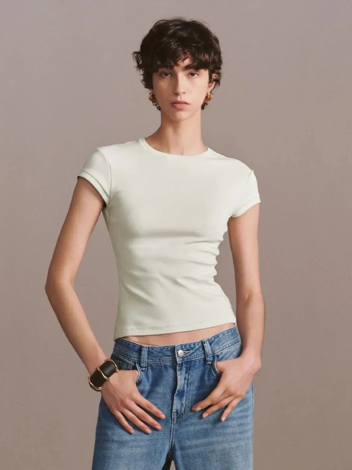 13866-crew-neck-skinny-fit-t-shirts-with-slight-stretch-fabric-17.webp Crew Neck Skinny Fit T-Shirts With Slight Stretch Fabric