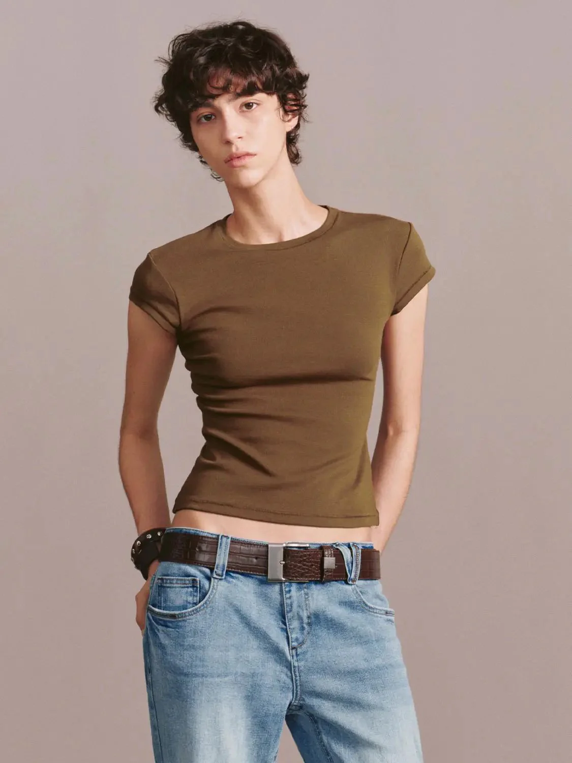 13866-crew-neck-skinny-fit-t-shirts-with-slight-stretch-fabric-26.webp Crew Neck Skinny Fit T-Shirts With Slight Stretch Fabric