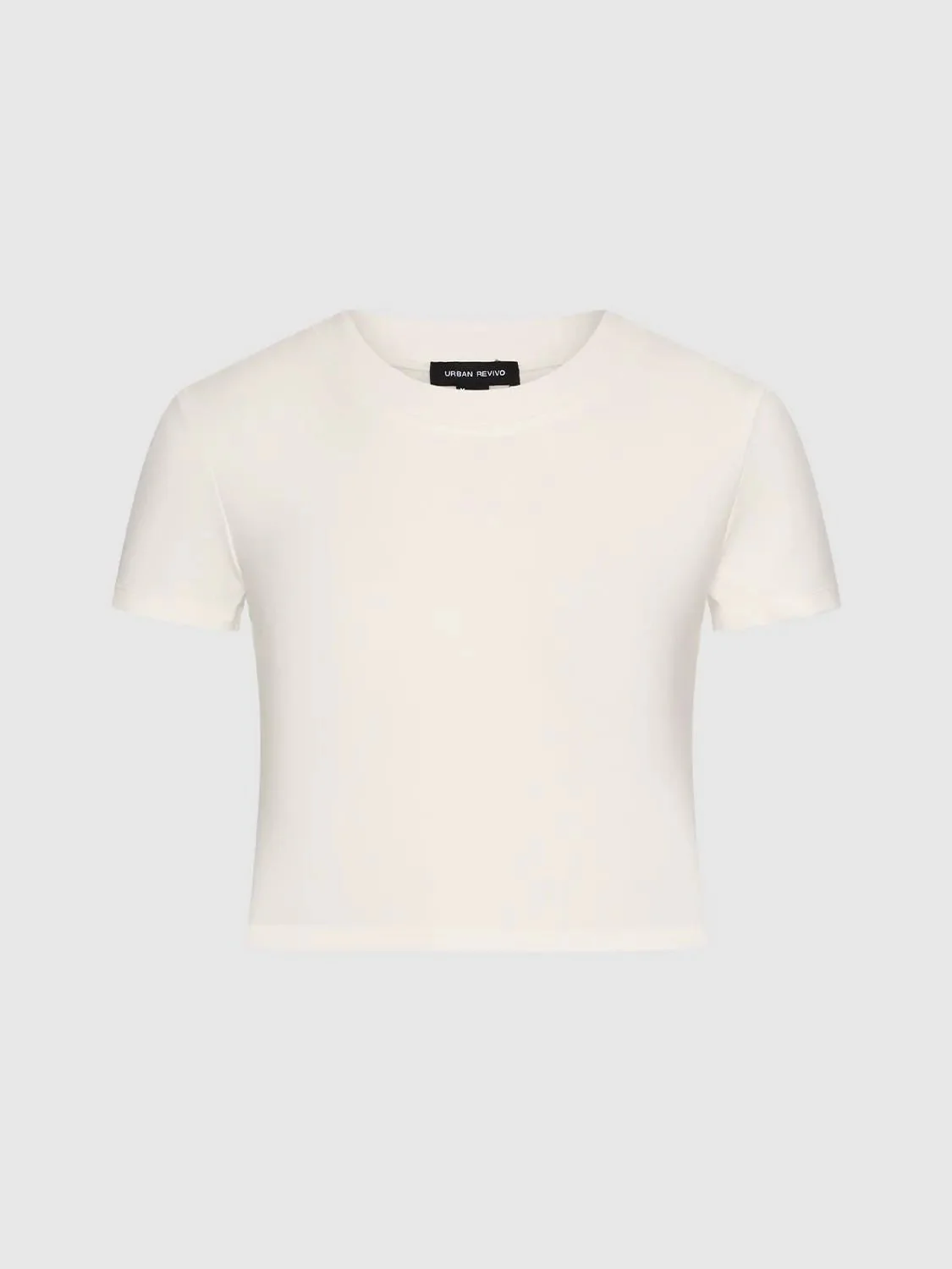 13891-viscose-blend-cropped-crew-neck-skinny-fit-t-shirt-7.webp Viscose Blend Cropped Crew Neck Skinny Fit T Shirt