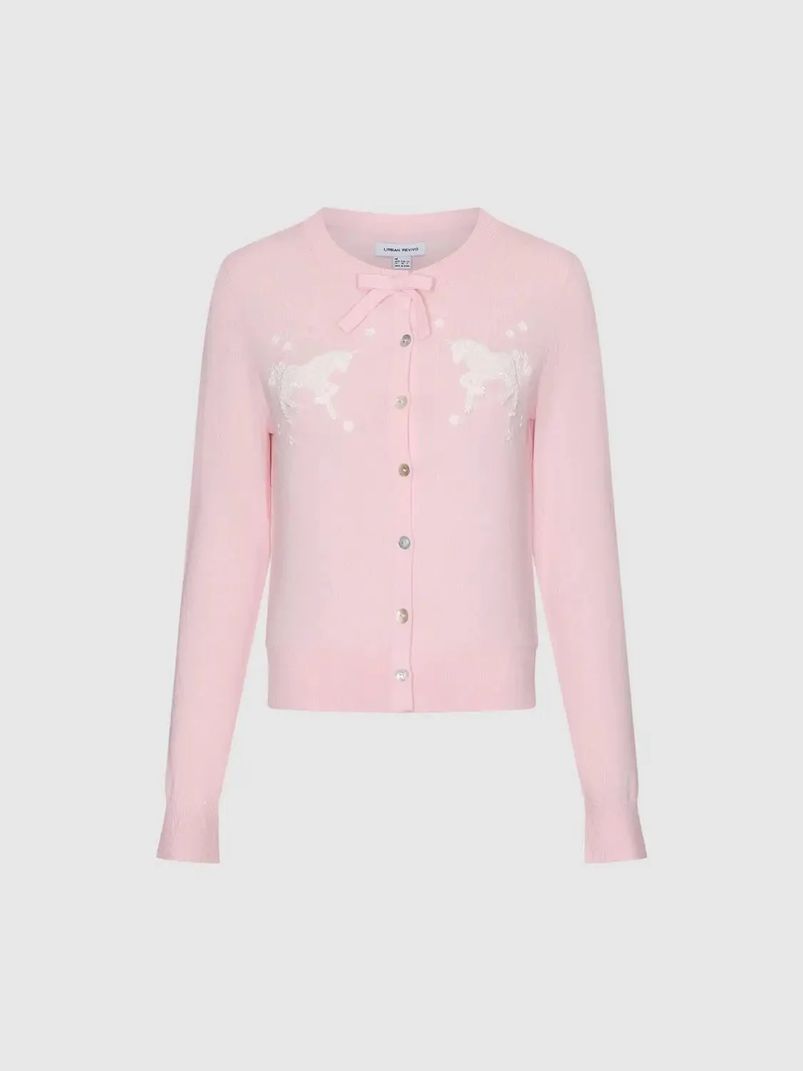 13920-beaded-bow-detail-crew-neck-knitted-cardigans-7.webp Beaded Bow Detail Crew Neck Knitted Cardigans