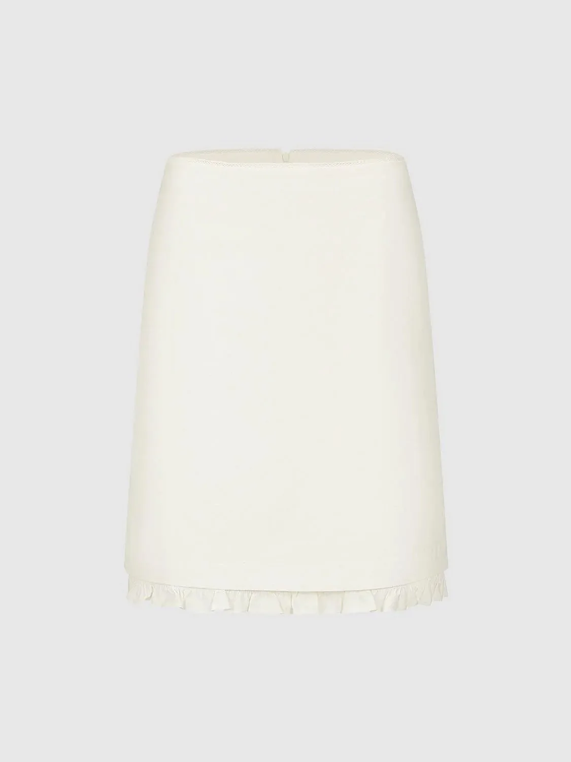 13956-cotton-blend-ruffle-trim-straight-midi-skirts-1.webp Cotton Blend Ruffle Trim Straight Midi Skirts