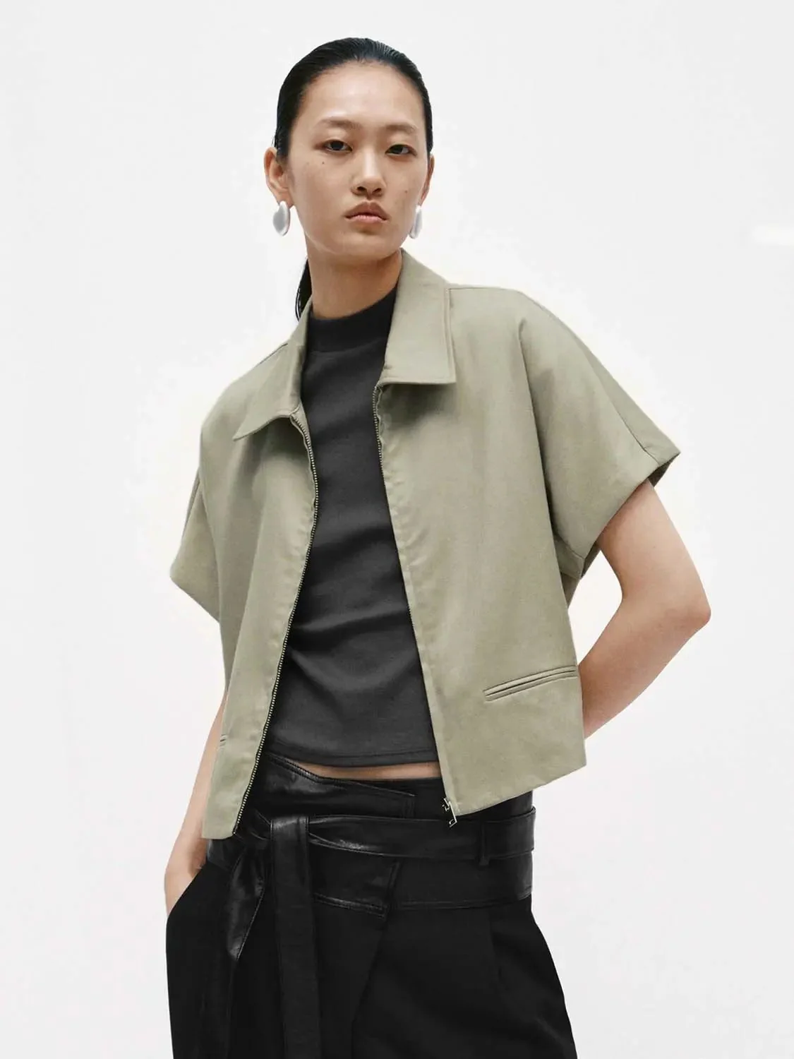 13997-lyocell-cotton-short-sleeve-zip-jacket-9.webp Lyocell Cotton Short Sleeve Zip Jacket
