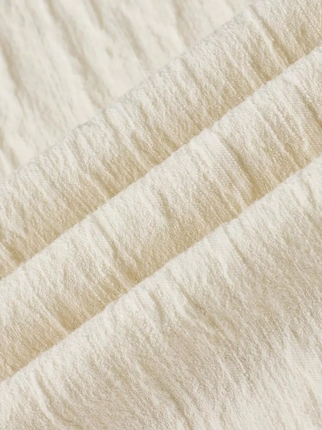 Viscose Linen Blend Bead Collar Sleeveless Shirts
