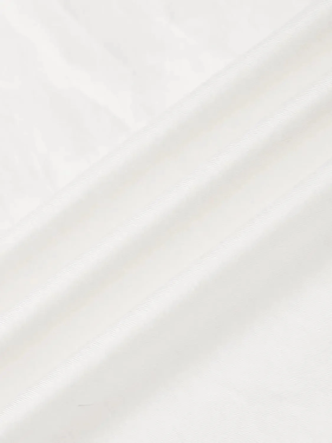 Cotton Knit One-Shoulder Shirring Balloon Midi Dresses